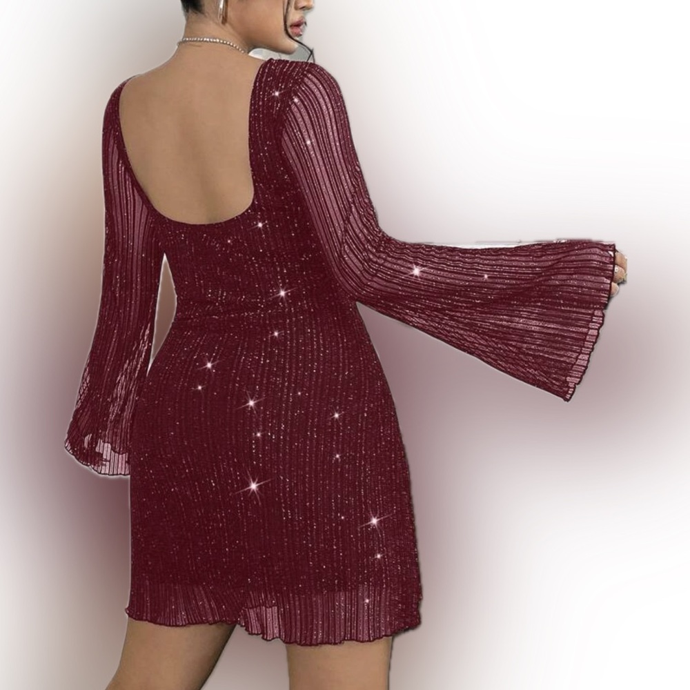 ❤️🪩 PLUS Sequin Dress 🪩❤️ - Picture 2 of 8